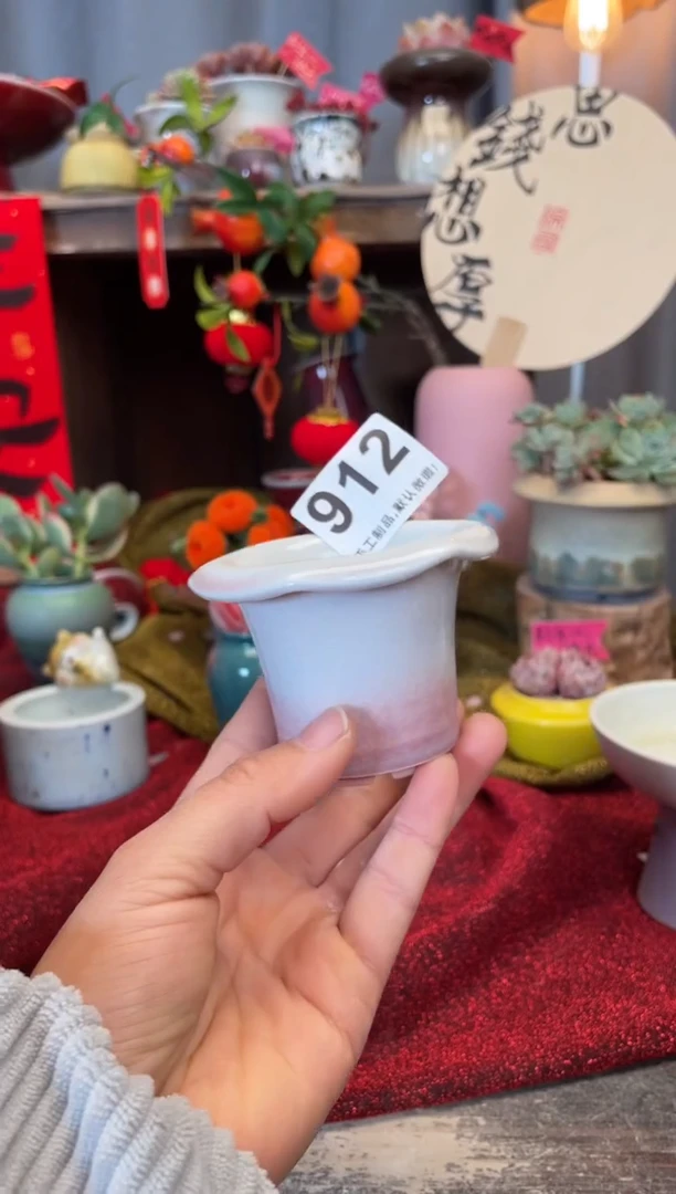 【闪购商品】摆件912知木小芳花盆