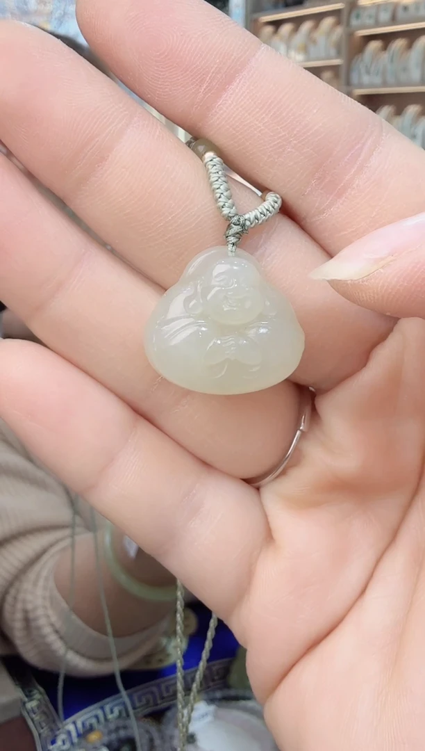 颈饰未镶嵌和田玉垚****垚宝宝佛
