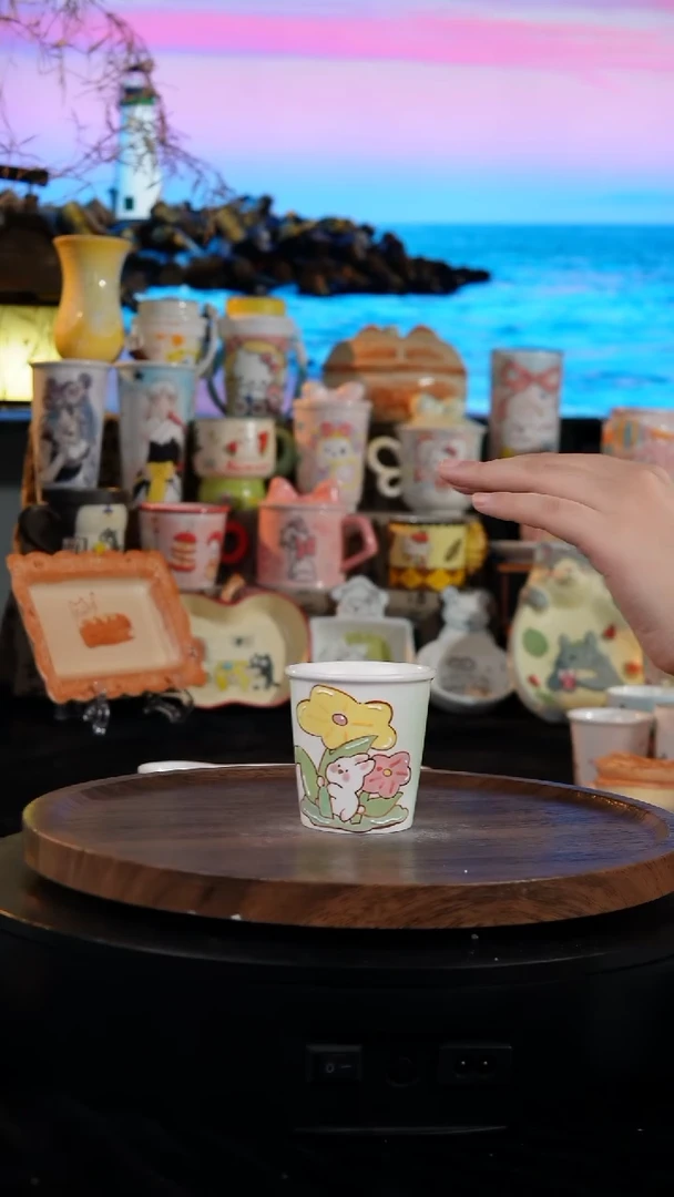 陶瓷便携款景德镇手工手绘陶瓷