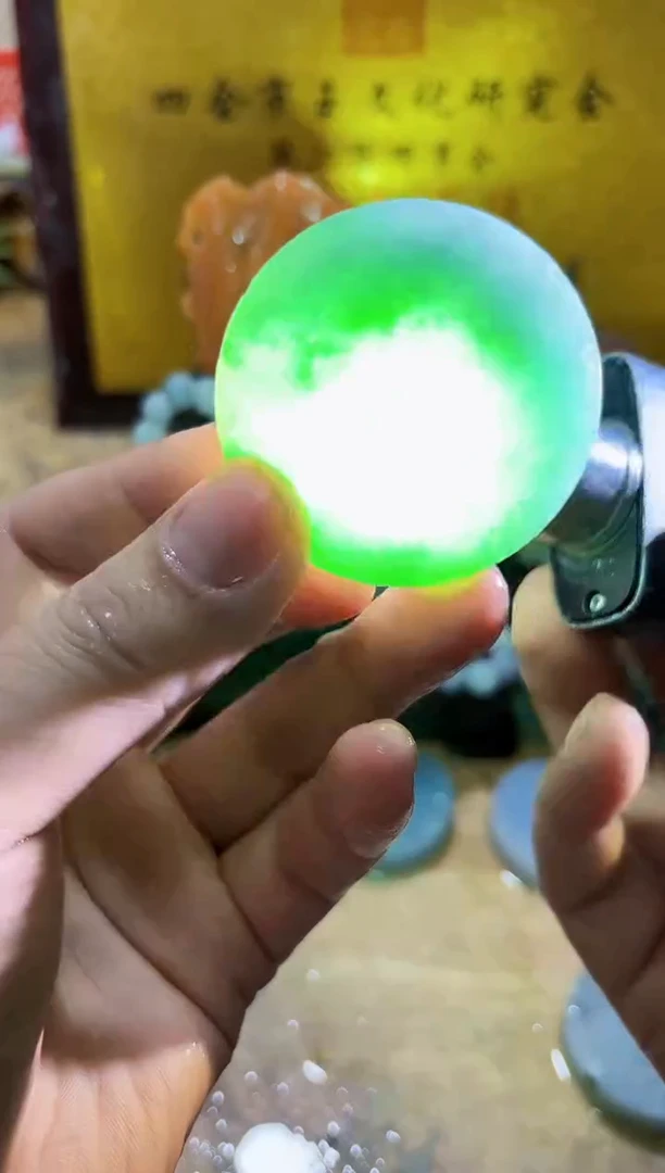 未镶嵌挂件翡翠A货常星7626