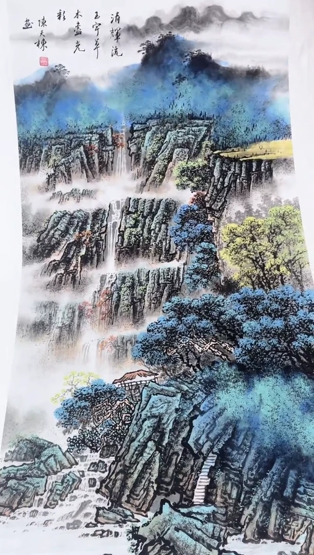 国画九霄甄选国画作品x38