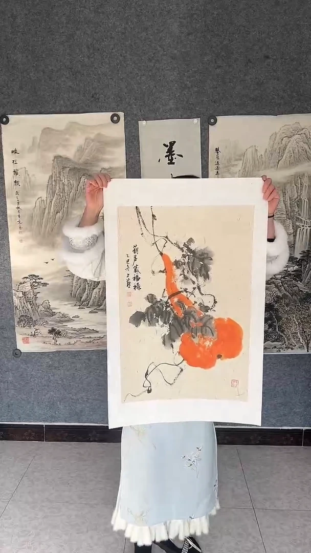 国画国画王生意福禄