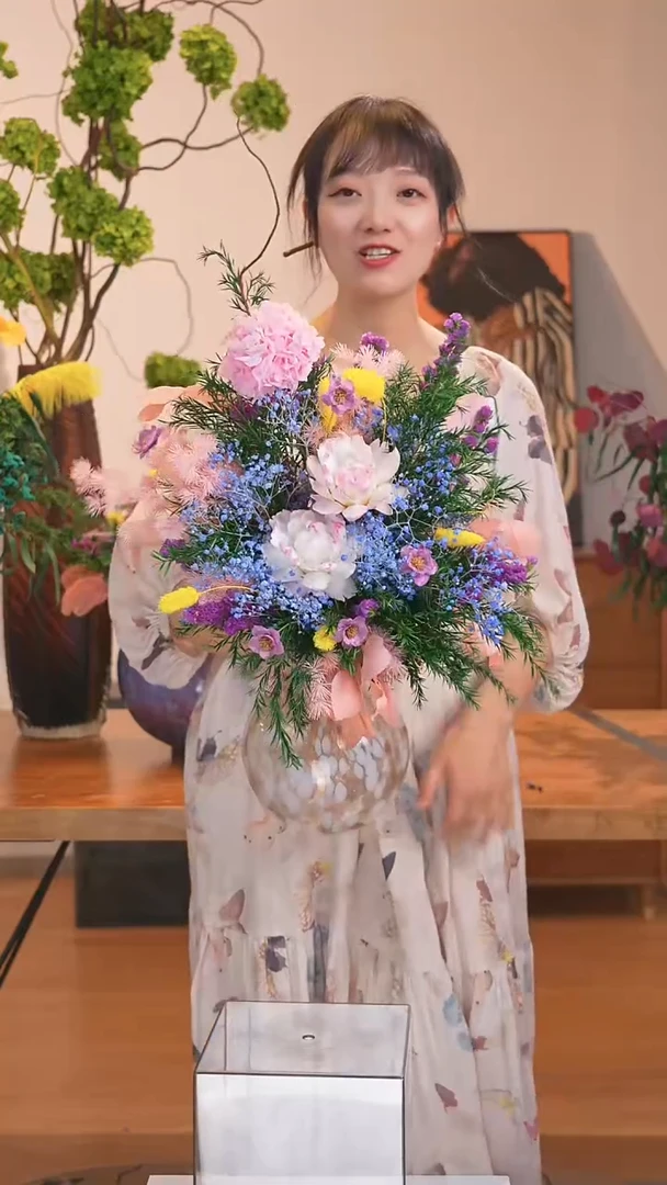 图片款花束：单花束+花瓶