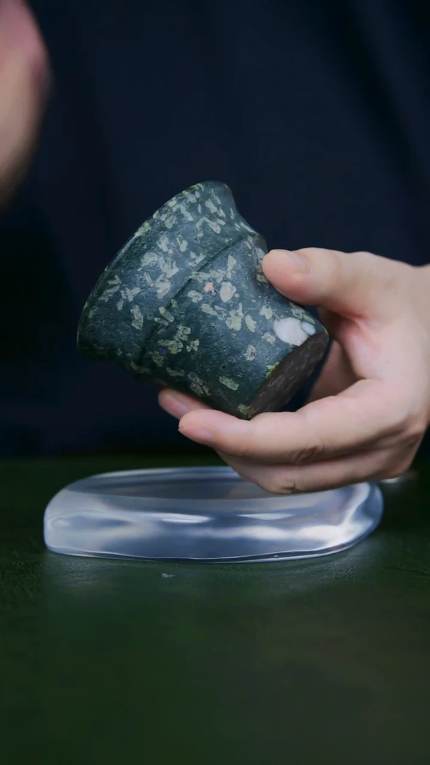 25老师手工作品，梅花玉一物一拍