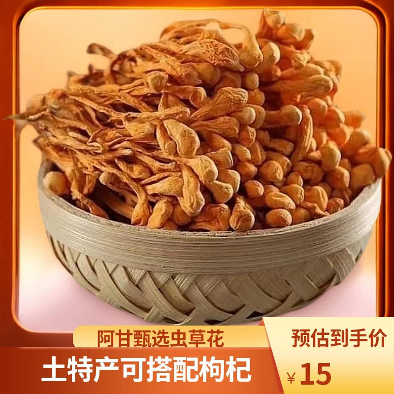 【甘妹甄选】现收土特产 虫-草-花 净含量：250g-500g可搭配枸杞