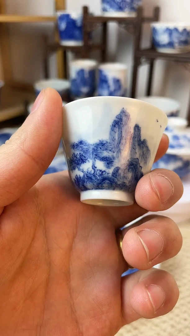 【闪购商品】物道堂青花山水福利款