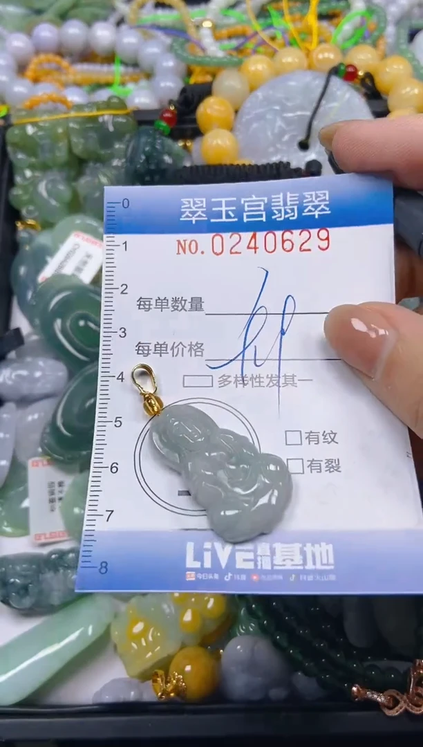 颈饰未镶嵌翡翠闪购C0240629