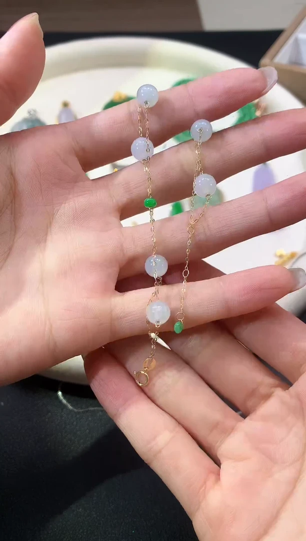 未镶嵌手链翡翠手链