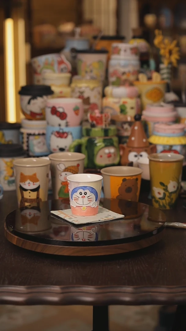 景德镇釉下彩绘设计师款式陶瓷