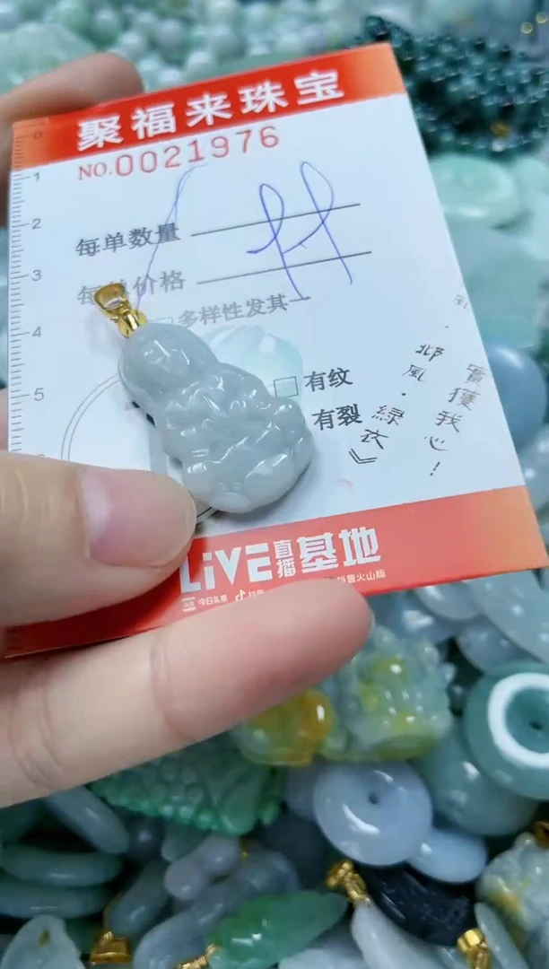 【闪购商品】翡翠颈饰未镶嵌闪购0021976多样性发其一