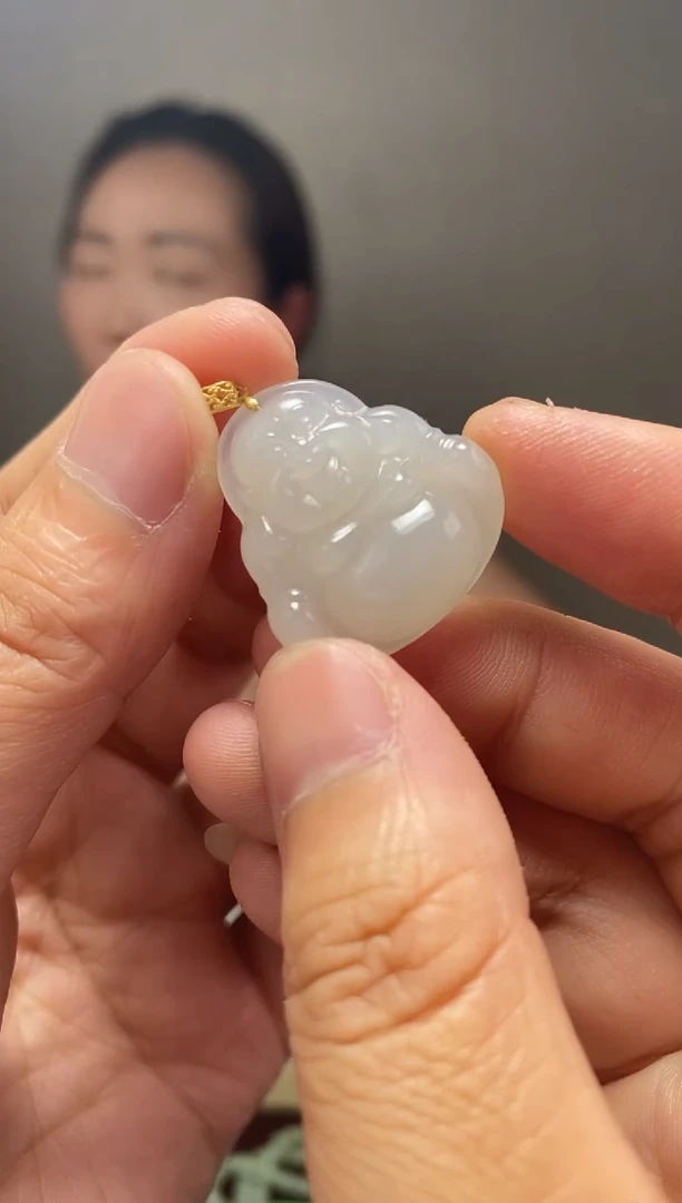 和田玉未镶嵌颈饰和田玉