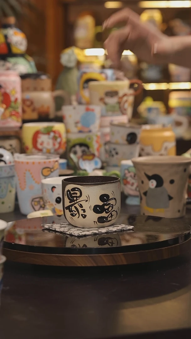 景德镇釉下彩绘设计师款式陶瓷