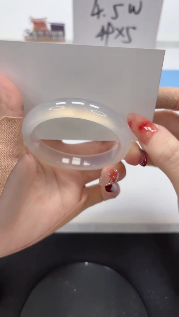 【闪购商品】石英质玉手镯未镶嵌A337-54.6