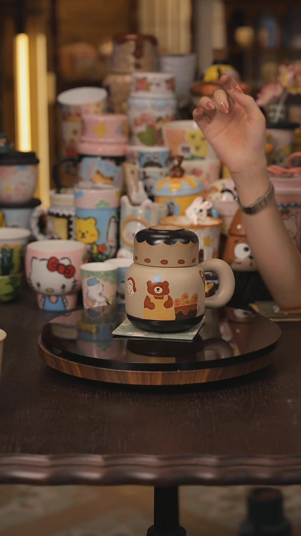 景德镇釉下彩绘设计师款式陶瓷