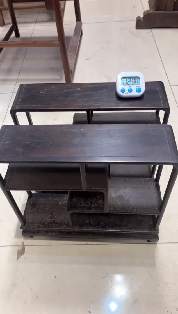 【闪购商品】贡木 老五旧藏小博古架