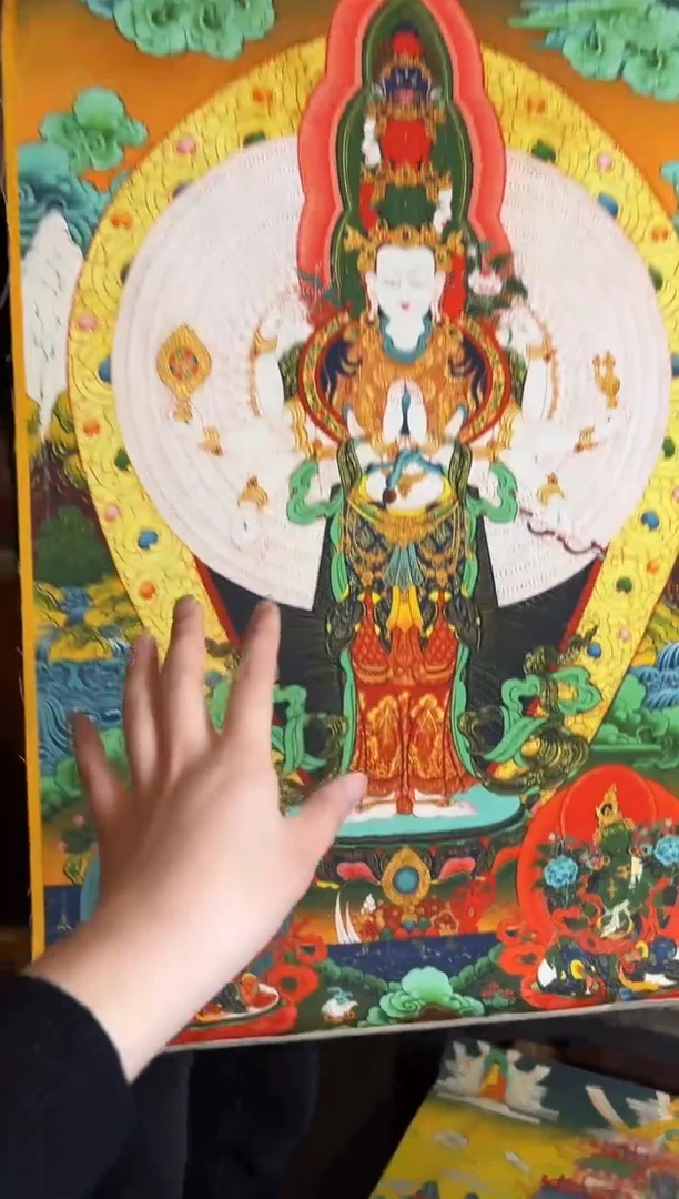 卷轴画手绘唐卡014