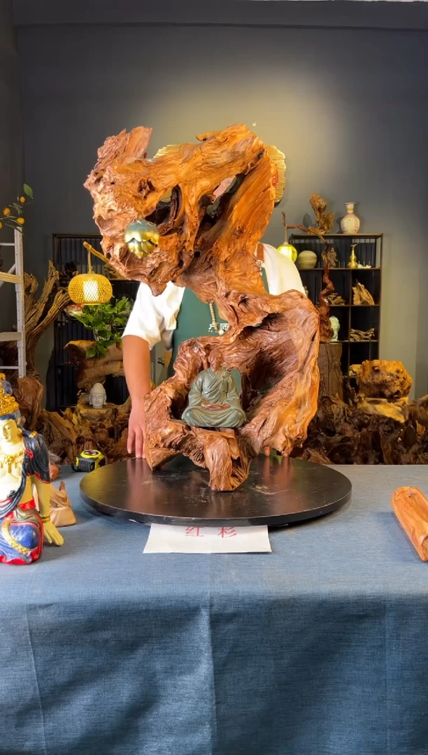 木卢师傅根艺作品（不包含人物摆件）