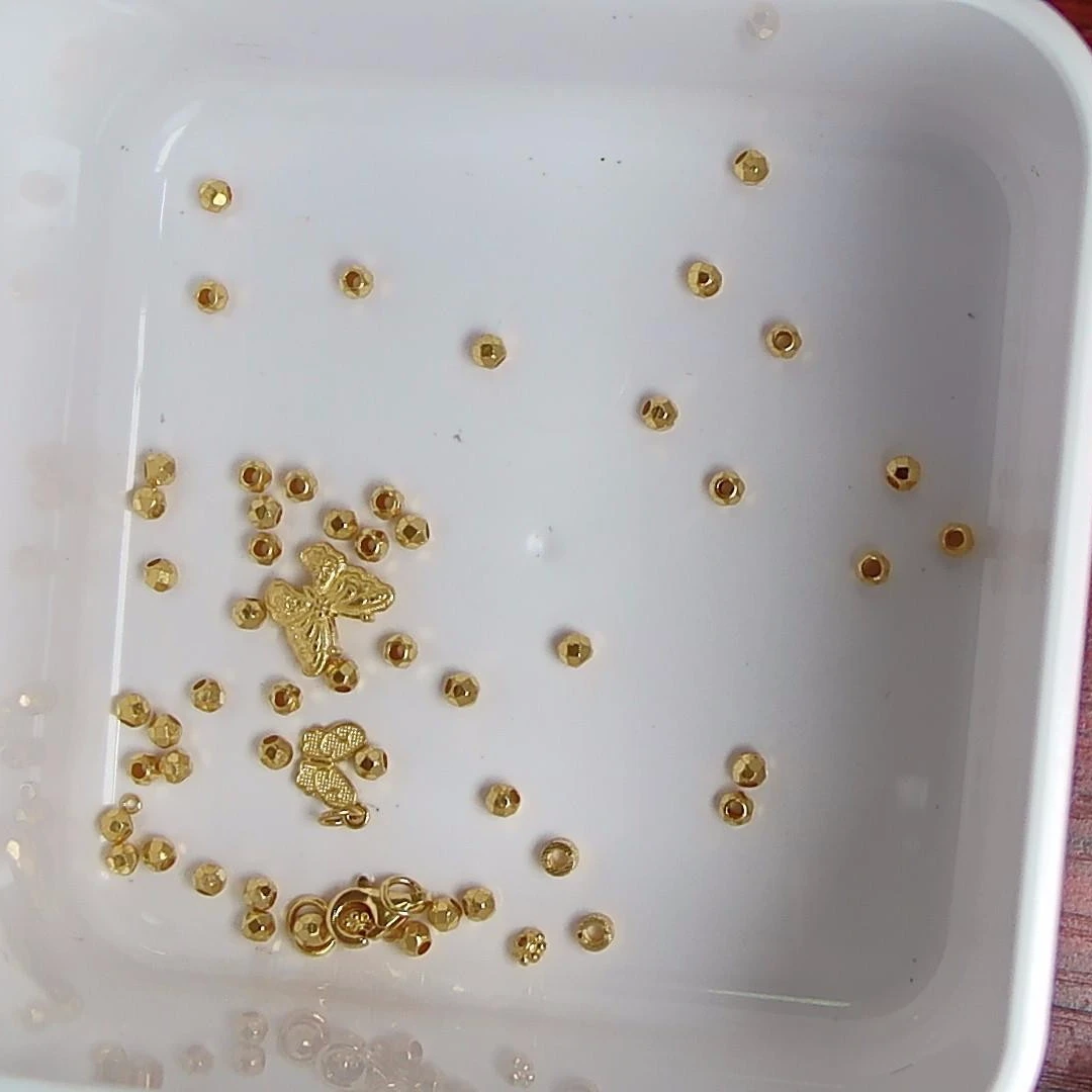 黄金足金小金 豆