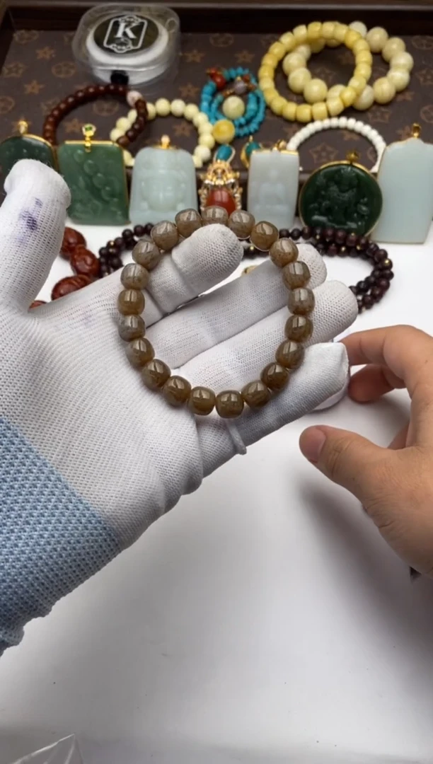 未镶嵌手串和田玉和田玉手串