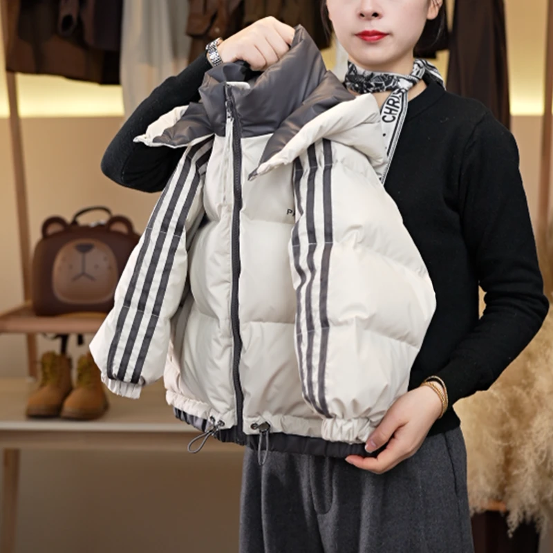 【饭多多】儿童新款羽绒服90绒子双倍充绒羽绒服连帽保暖NXZ0019