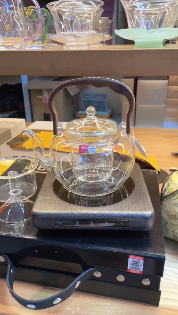 禾器/山雅壶/透明+小坐电陶炉