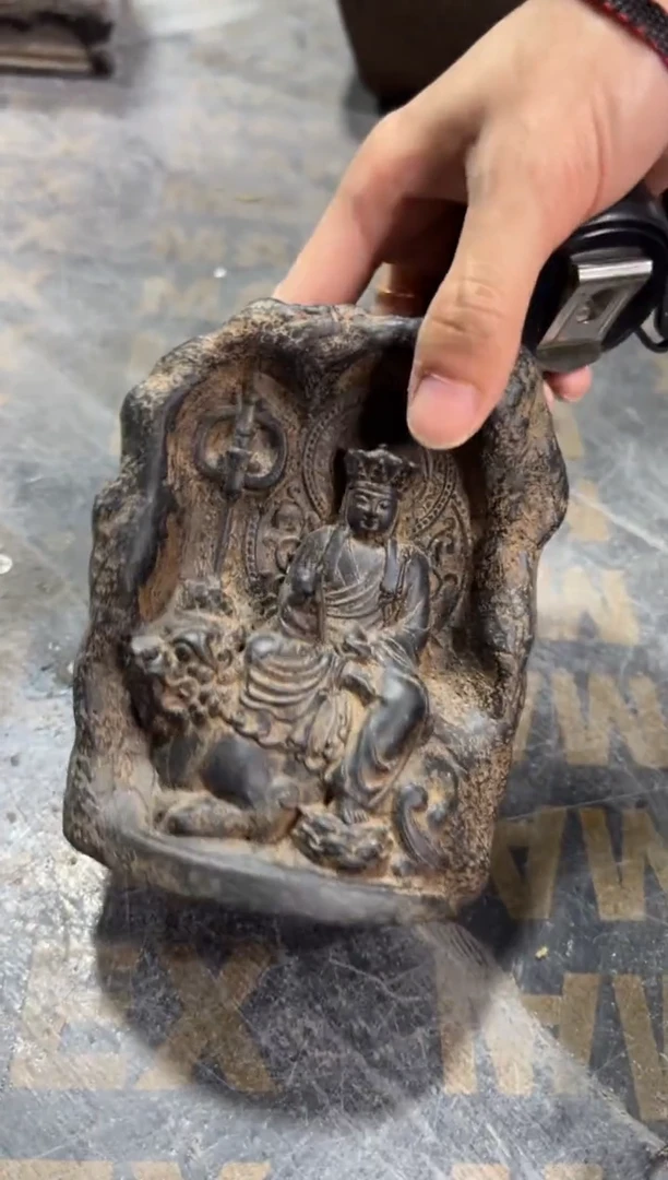 陶土【火山泥】地藏王摆件