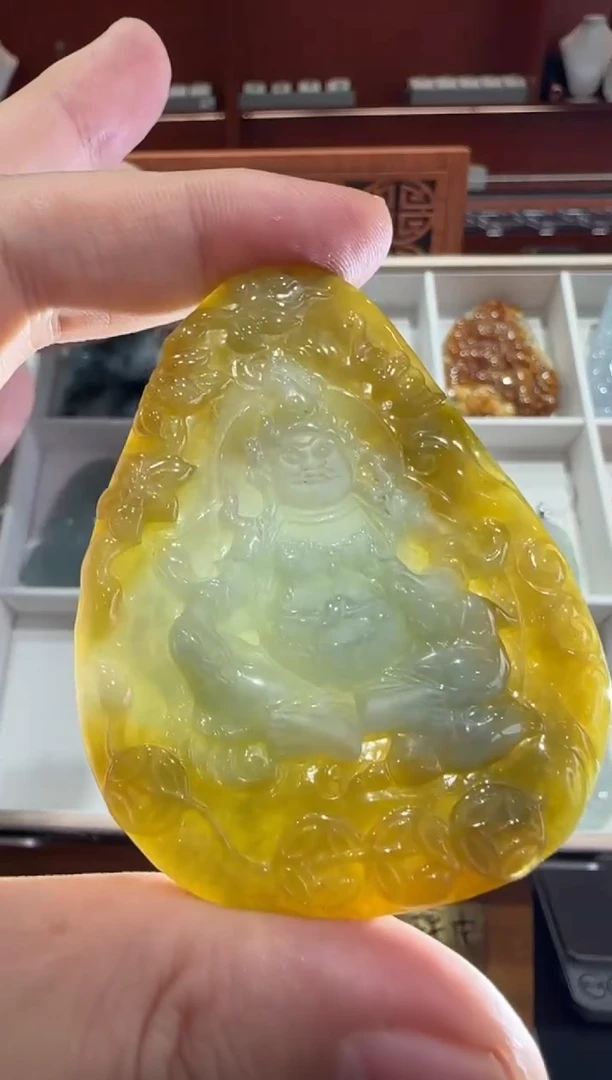 未镶嵌挂件翡翠A货翡翠多样性孤品