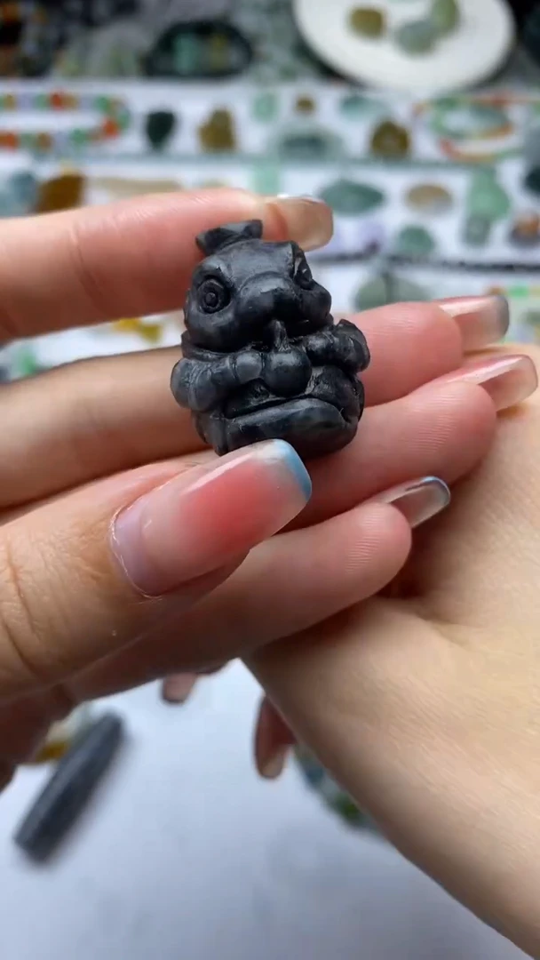 未镶嵌定制翡翠毛货定制不退不换