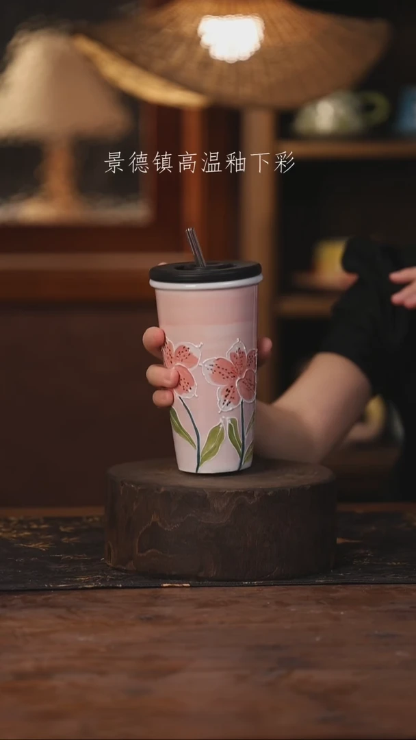 景德镇高温釉下手绘陶瓷463