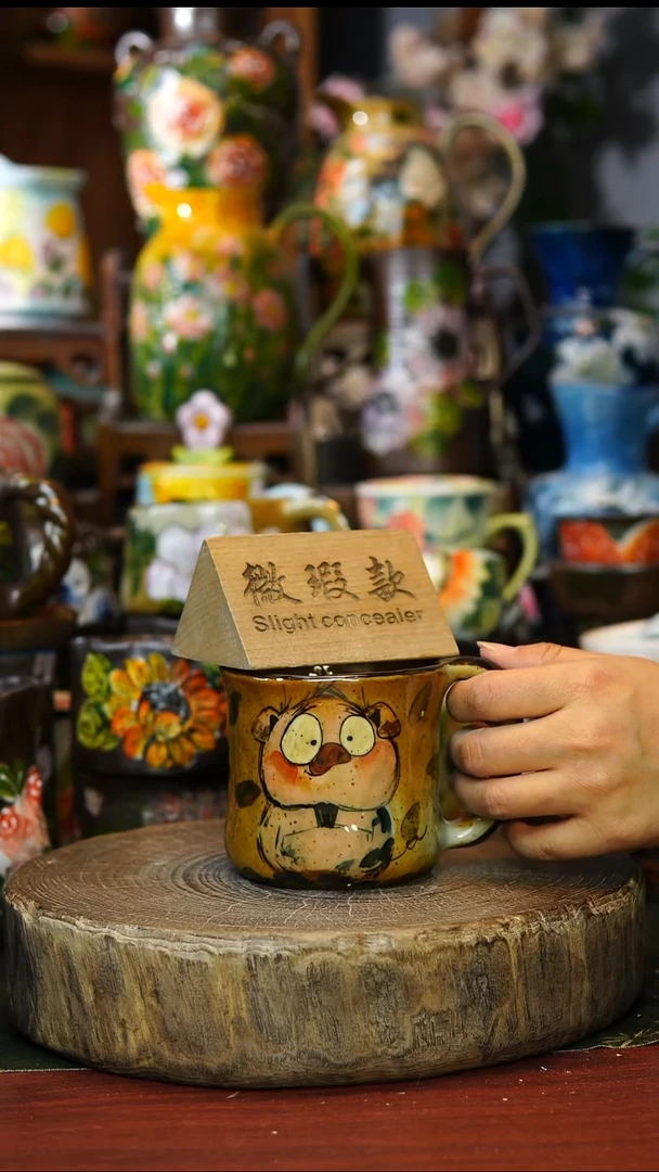 陶瓷55景德镇手工手绘釉下彩