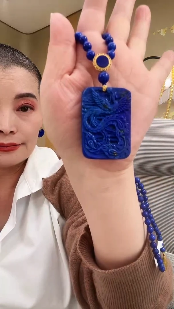 未镶嵌青金石颈饰项链