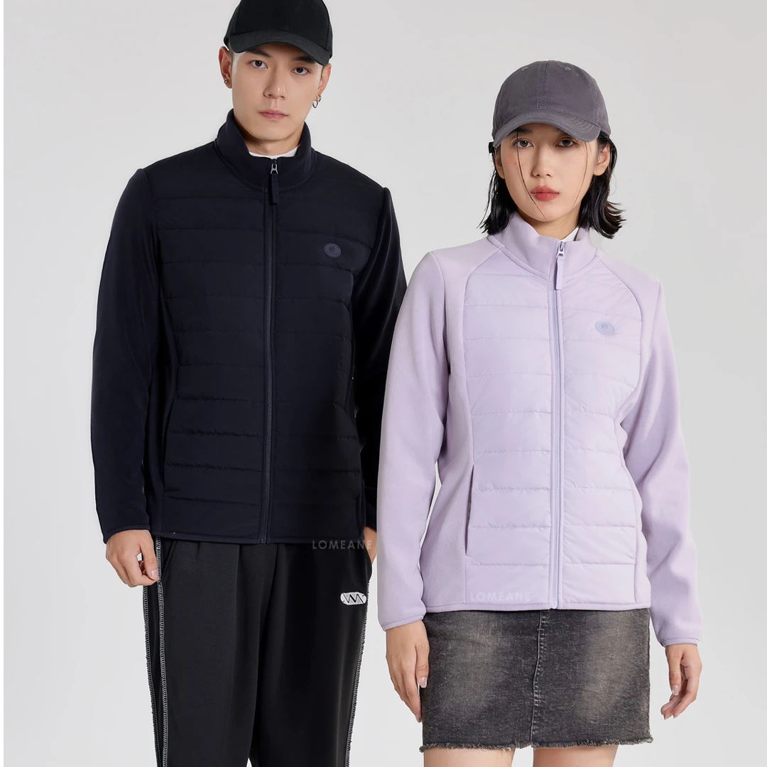 女款羊毛蚕丝气绒服8801