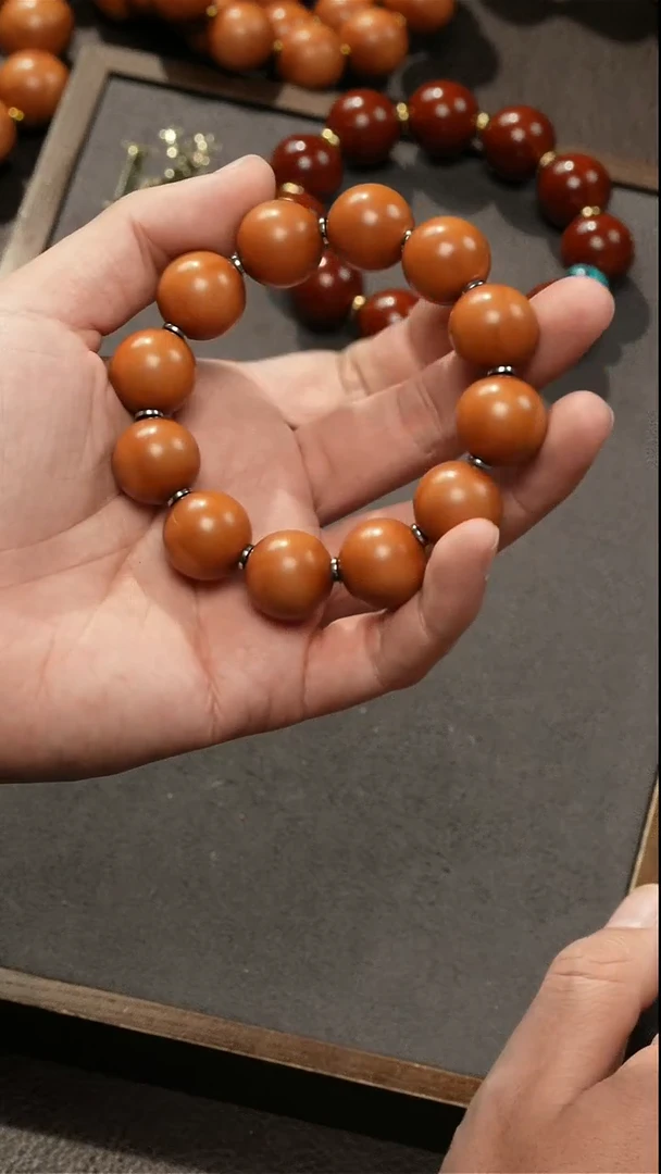 手串/手链橄榄核光珠19