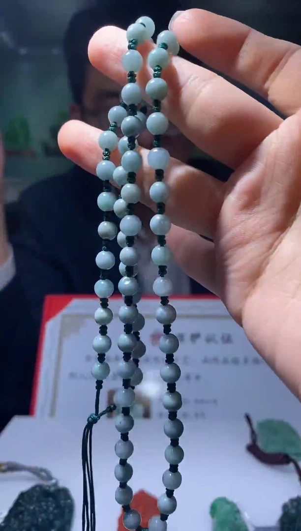 未镶嵌定制翡翠KK翡翠毛货吊坠-8