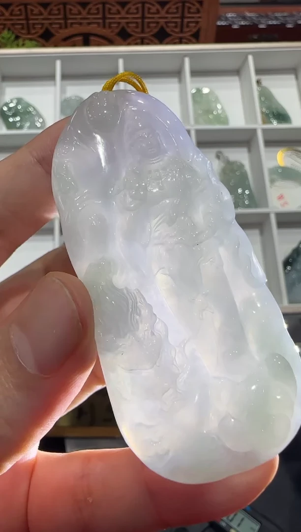 未镶嵌挂件翡翠A货翡翠多样性孤品