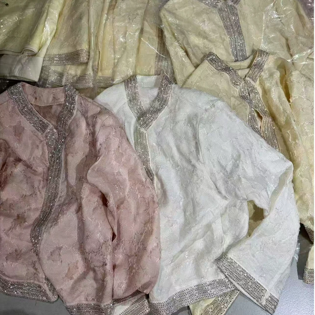 TNT  2025春季新款女装时尚休闲重工刺绣外套1118