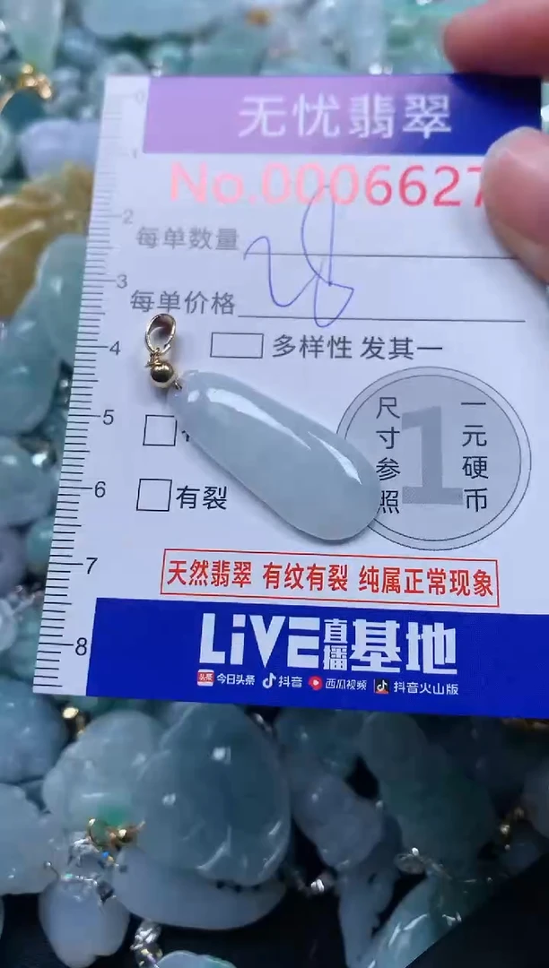 颈饰未镶嵌翡翠6627