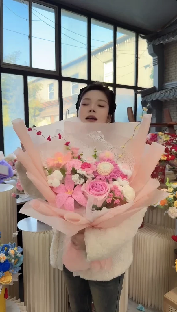 非遗手工定制花束，孤品清仓！