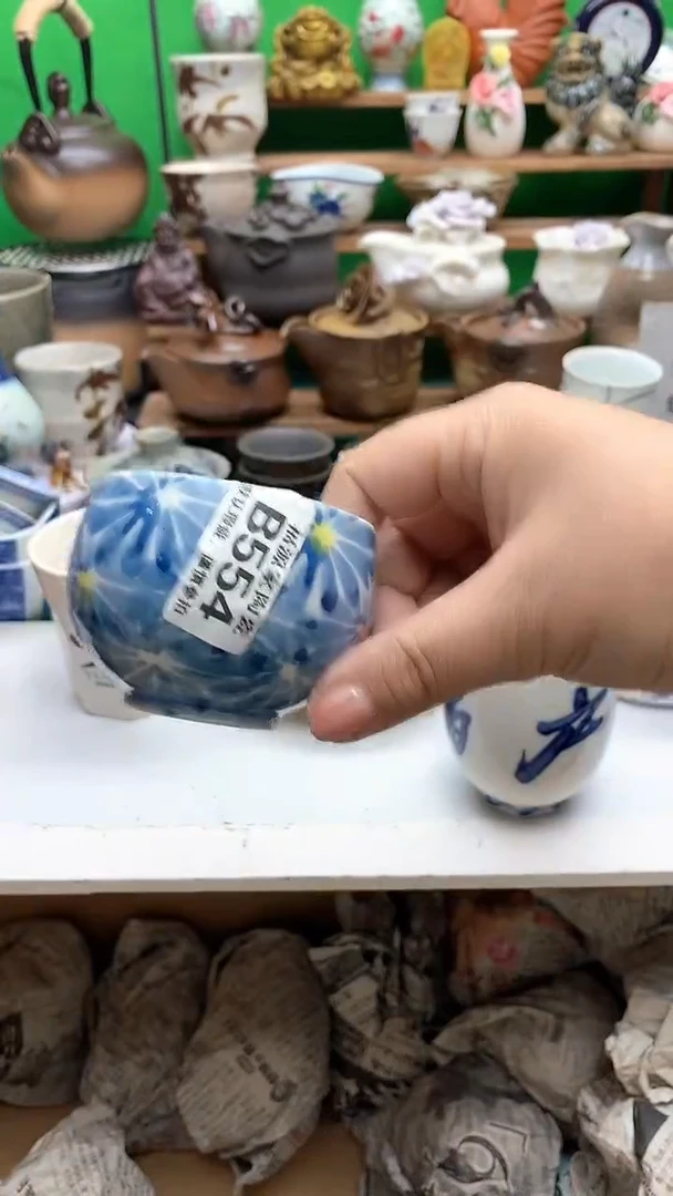 【闪购商品】盖碗海外回流瓷器