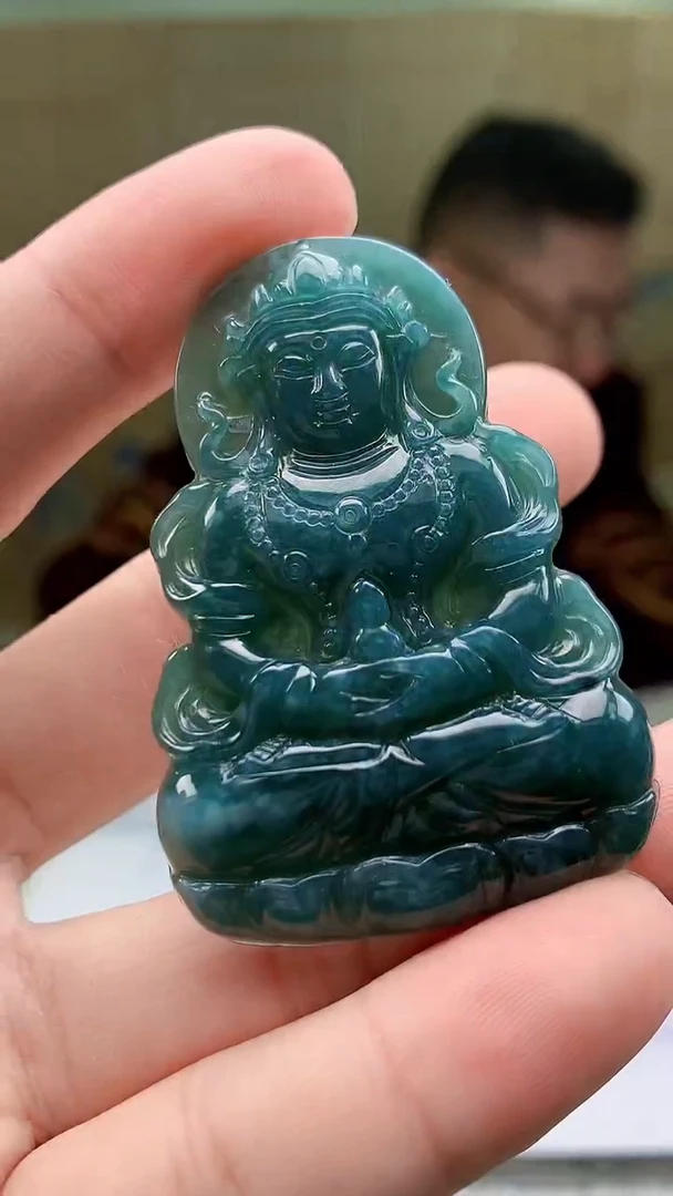 【闪购商品】定制翡翠未镶嵌5152bb-毛货挂件29