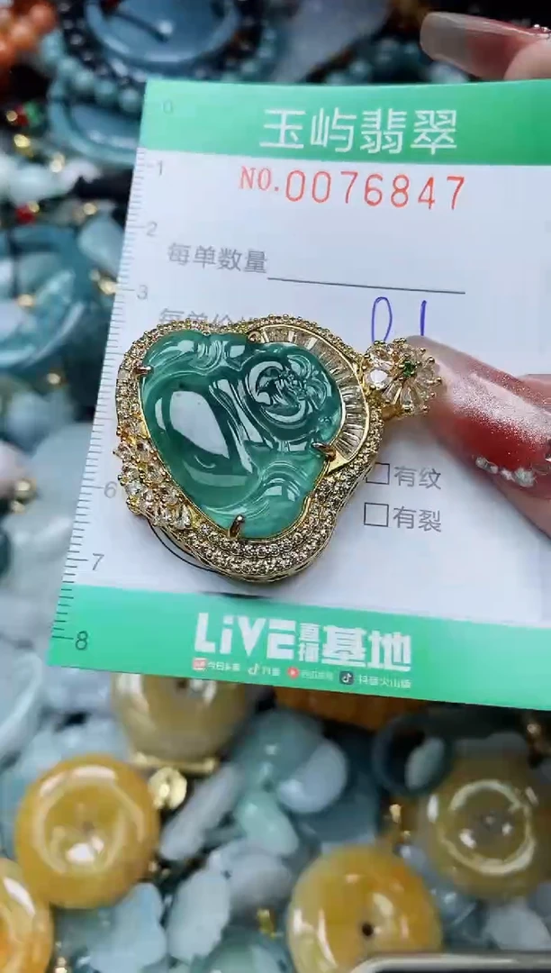【闪购商品】翡翠颈饰未镶嵌闪购0076847