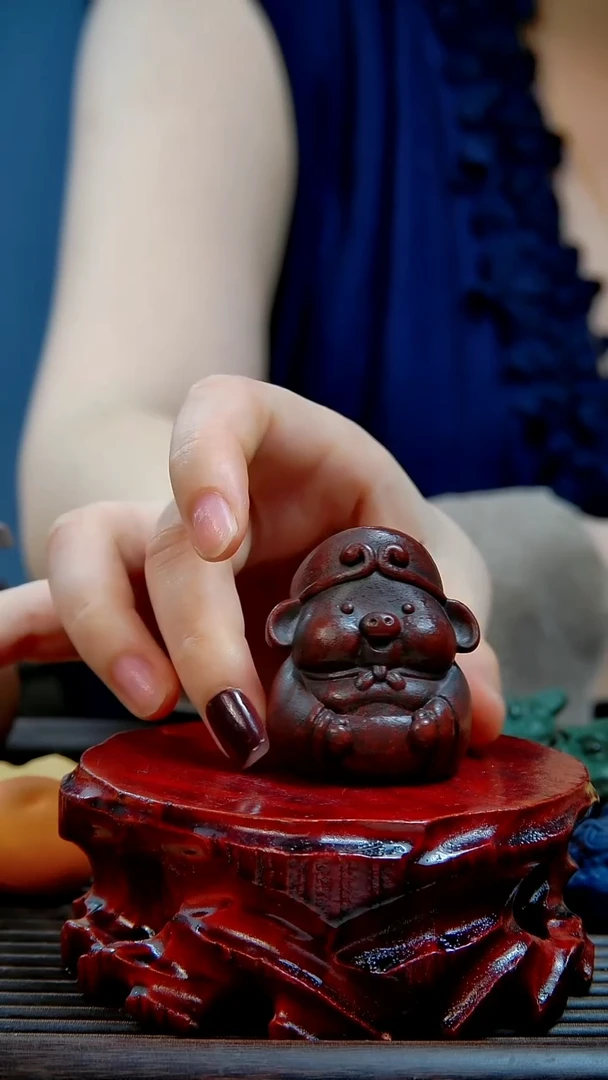 宜兴紫砂手工猪八戒