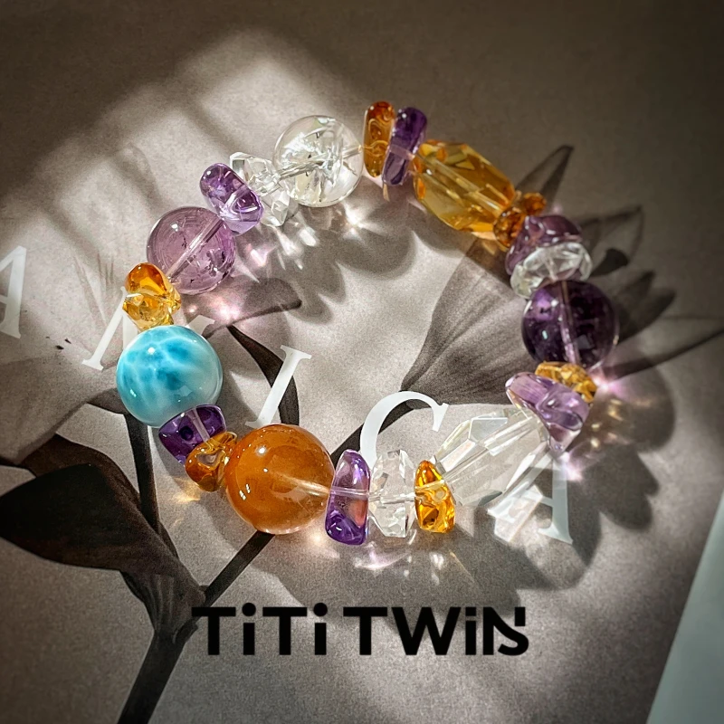 TiTi TWINS【在逃爱丽丝】原创水晶多宝设计手串