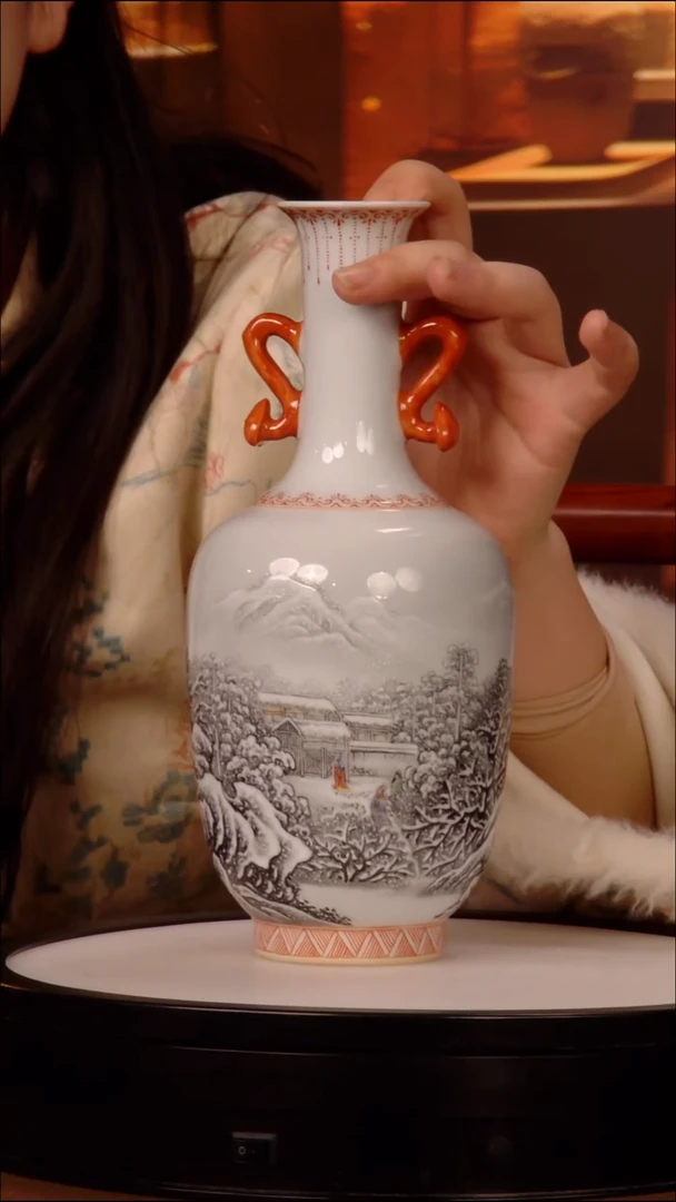 摆件瓷片景德镇陶瓷 摆件r335