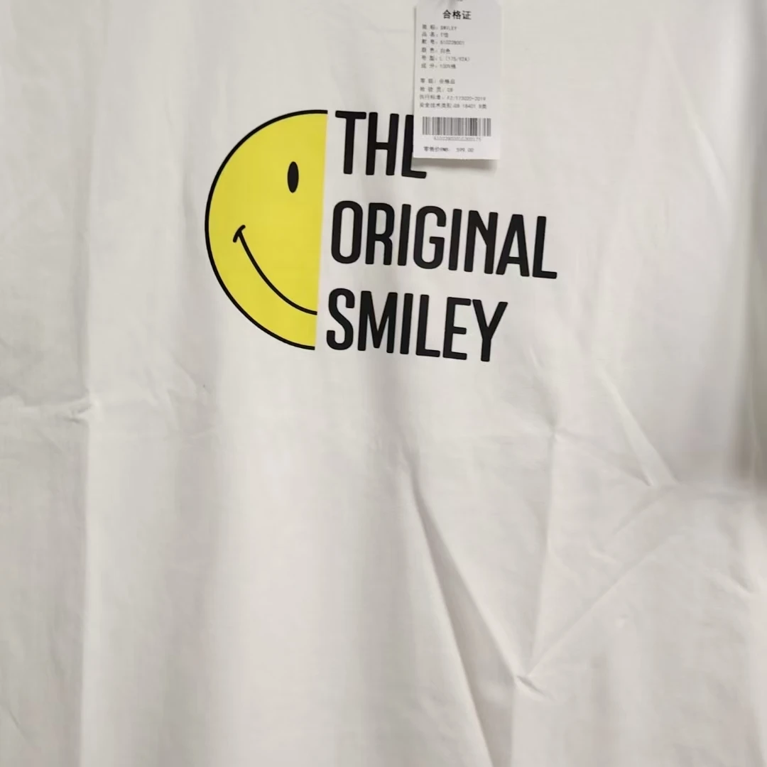 潮牌短袖男女同款时尚百搭T恤610228001款