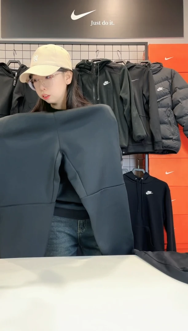 2123 华夫格子长裤M码110-130斤 不退换