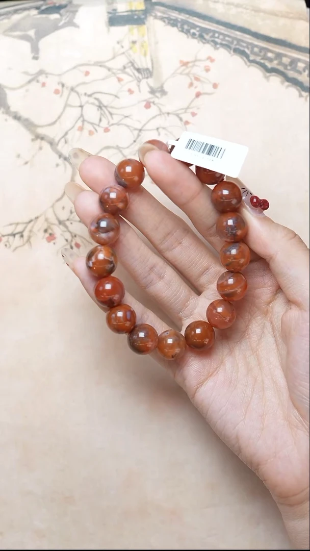 颈饰未镶嵌南红玛瑙12mm