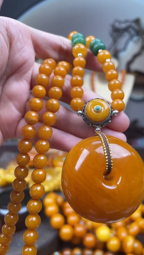 裸石琥珀未镶嵌首饰 假1赔4 （多样性发货1件