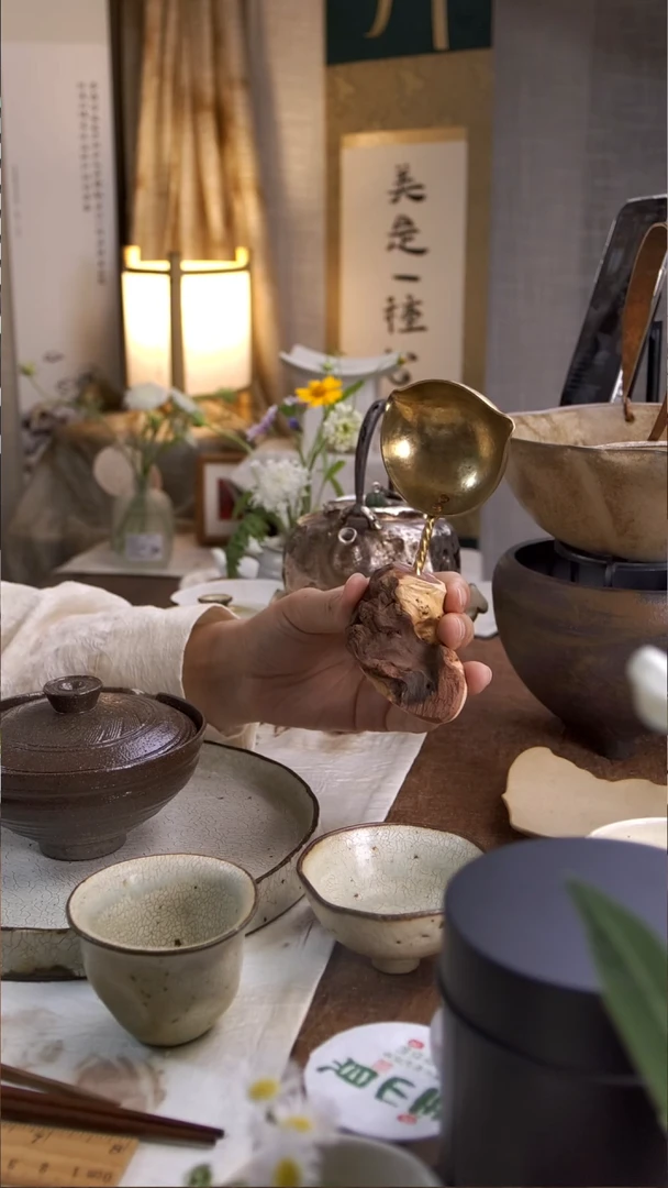 茶杯紫砂【铜勺】小木马@@@@@@