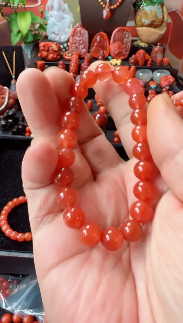 未镶嵌手链南红玛瑙雅手串